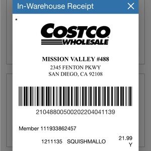 Proof of purchase